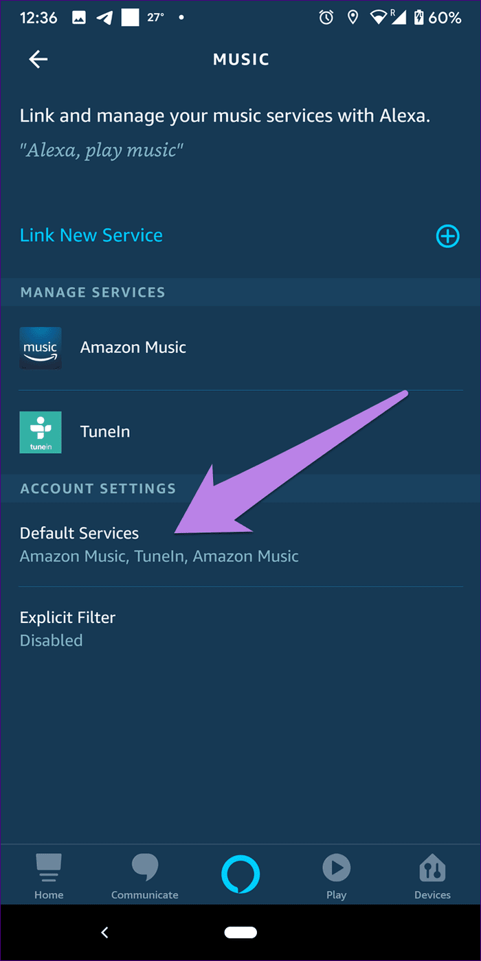 Музыка Amazon не воспроизводится через Echo Alexa 6