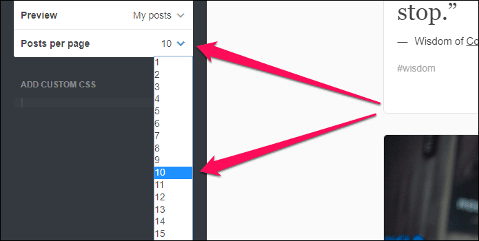 Tumblr Отключить бесконечную прокрутку 11