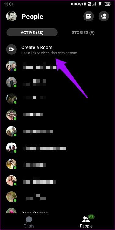 Сравнение комнат Facebook Messenger и Google Meet 16