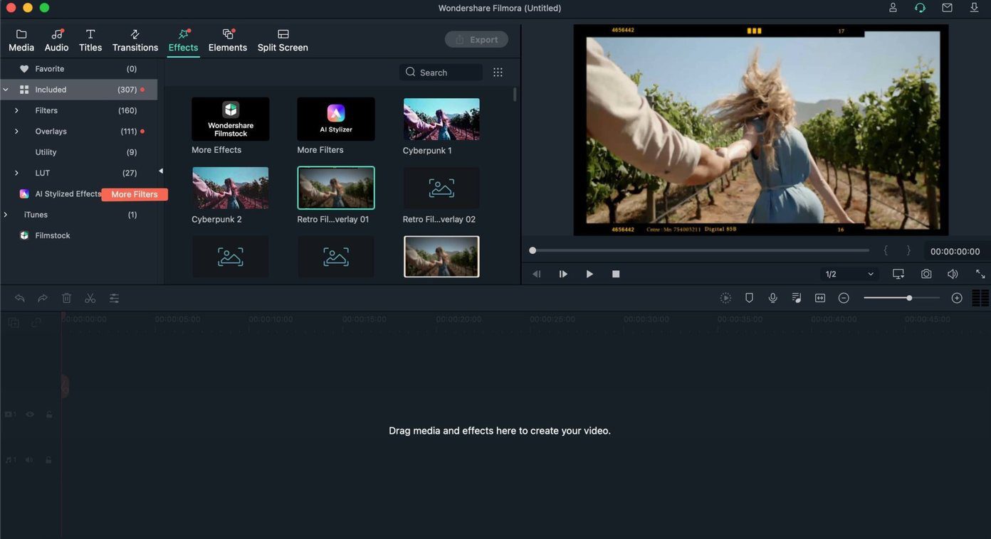Фильмора для Mac