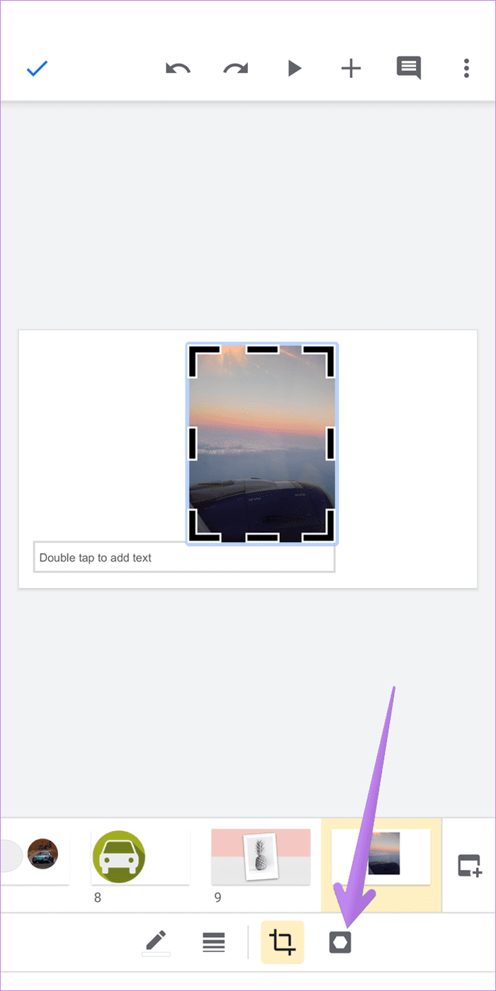 Вписать изображение в форму Google Slides 10