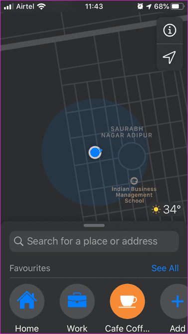 Как использовать Apple Maps для автоматической отправки Live Eta 13