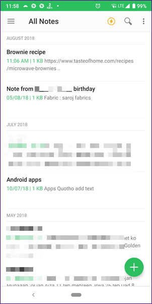 Nimbus Note против Evernote 2