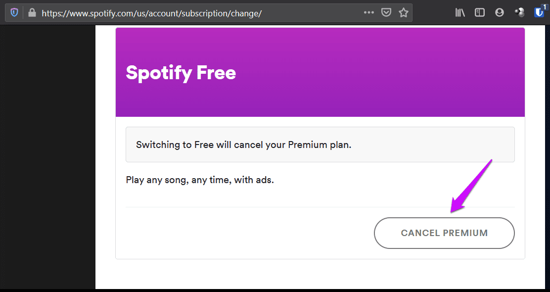 Как отвязать Spotify от учетной записи Facebook 1