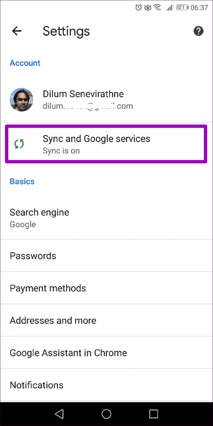Chrome отключить Отправить на ваши устройства 6