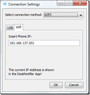 Параметры Wi-Fi