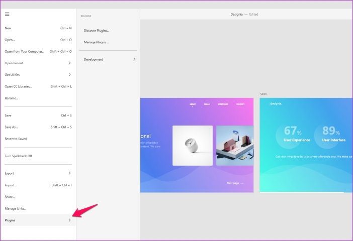 Экспорт Adobe Xd в HTML 02