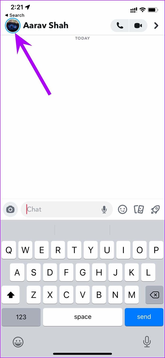 Блокировка Snapchat с открытым профилем против удаления