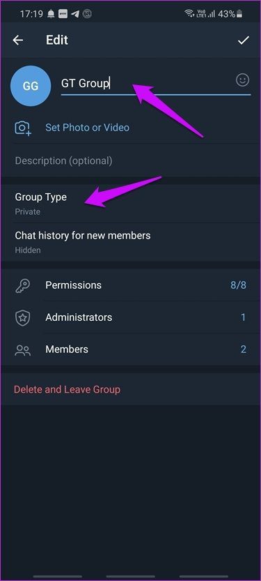 Как найти и присоединиться к группам и каналам Telegram 2