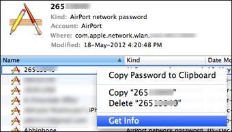 Найти пароль Wi-Fi Mac4
