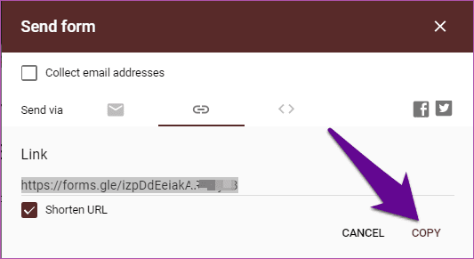 Создать форму Rsvp в Google Forms 06