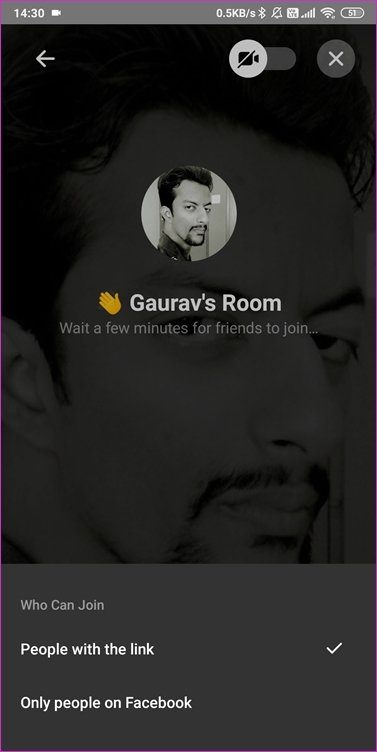 Сравнение комнат Facebook Messenger и Google Meet 5