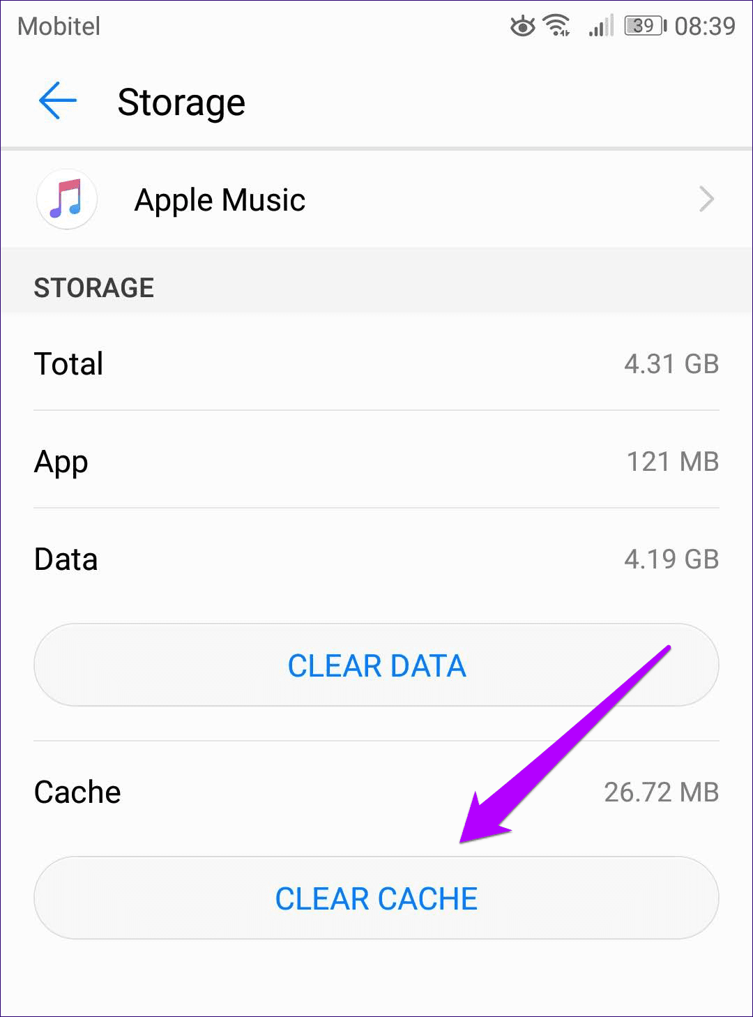 Apple Music воспроизводит загруженные песни, исправление 16