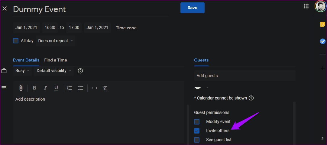 Советы и подсказки Календаря Google 14