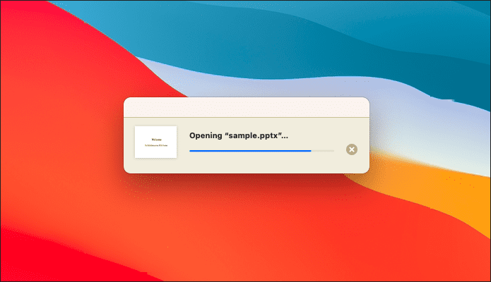 Преобразование презентации Powerpoint в Keynote 8