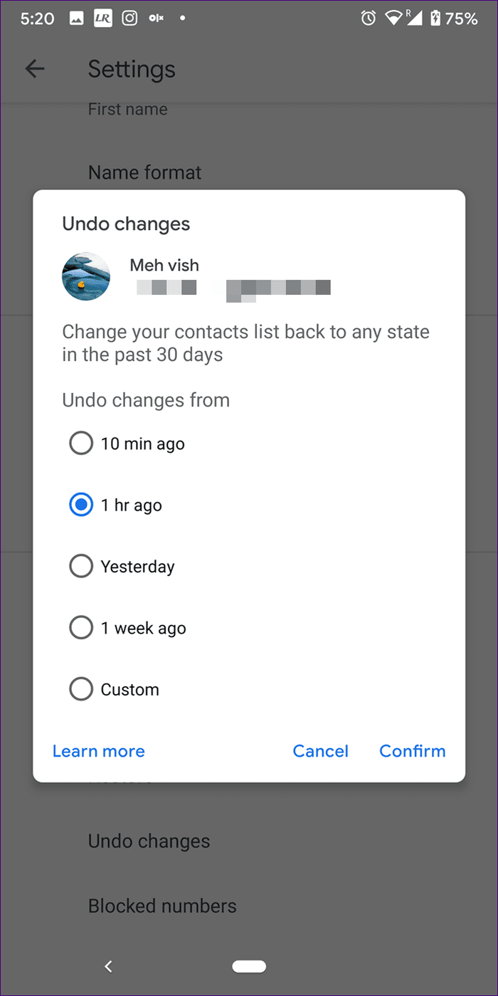 Восстановить удаленные контакты из google android iphone 7