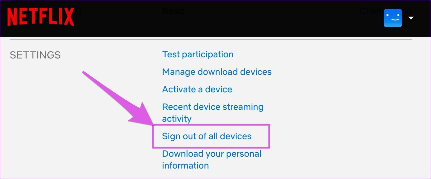 Что происходит, когда вы выходите из своей учетной записи netflix со всех устройств 02