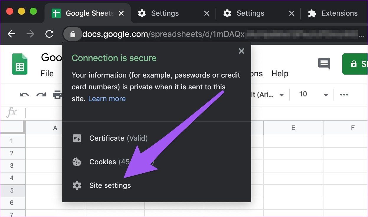 Пакетное исправление Google Sheets, не загружающее Chrome 01