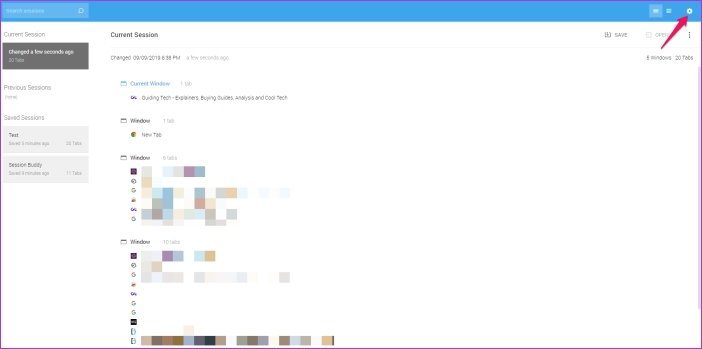 Восстановить вкладки Chrome после перезагрузки 10