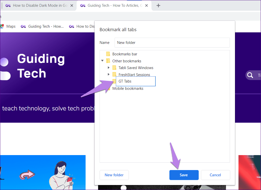 Сохраняйте вкладки перед закрытием Chrome 5