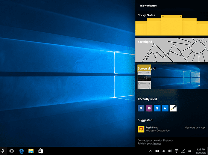 Чернила Windows 1