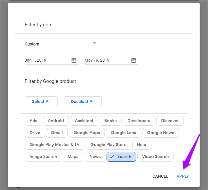 Данные учетной записи Google удаляются вручную автоматически 5