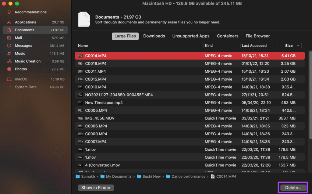 Исправление выхода из Finder