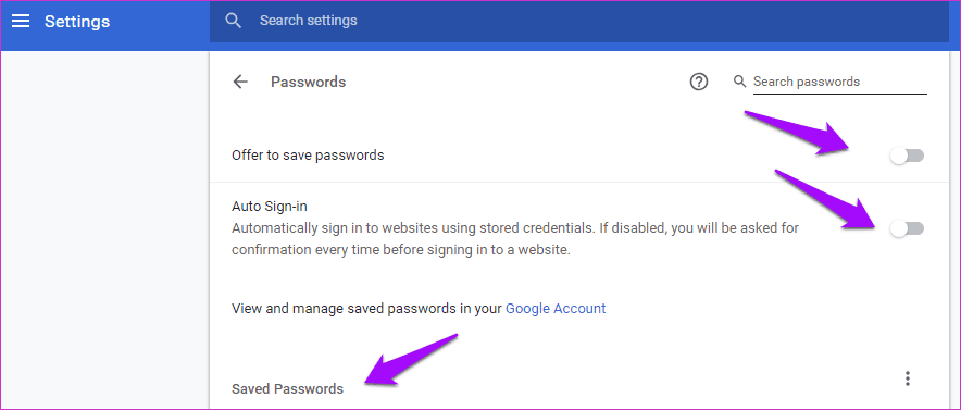 Блокировка Firefox против диспетчера паролей Chrome 4