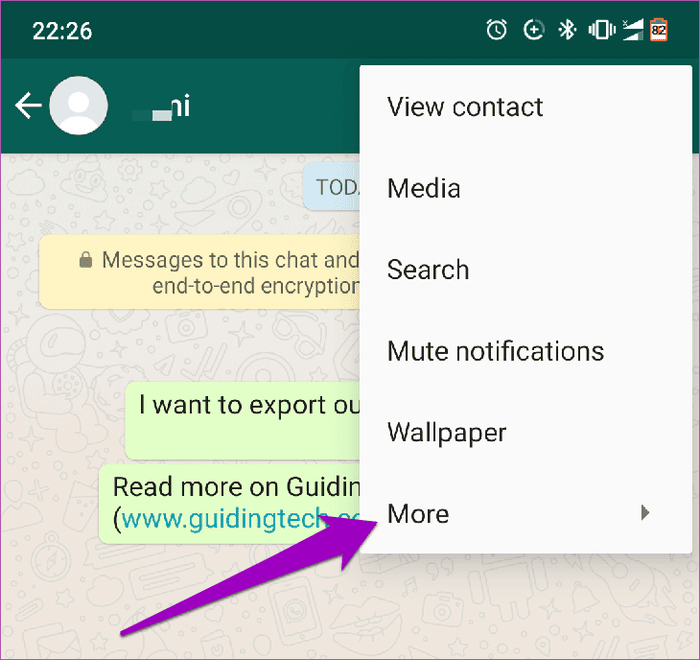Экспорт чата WhatsApp Pdf 01