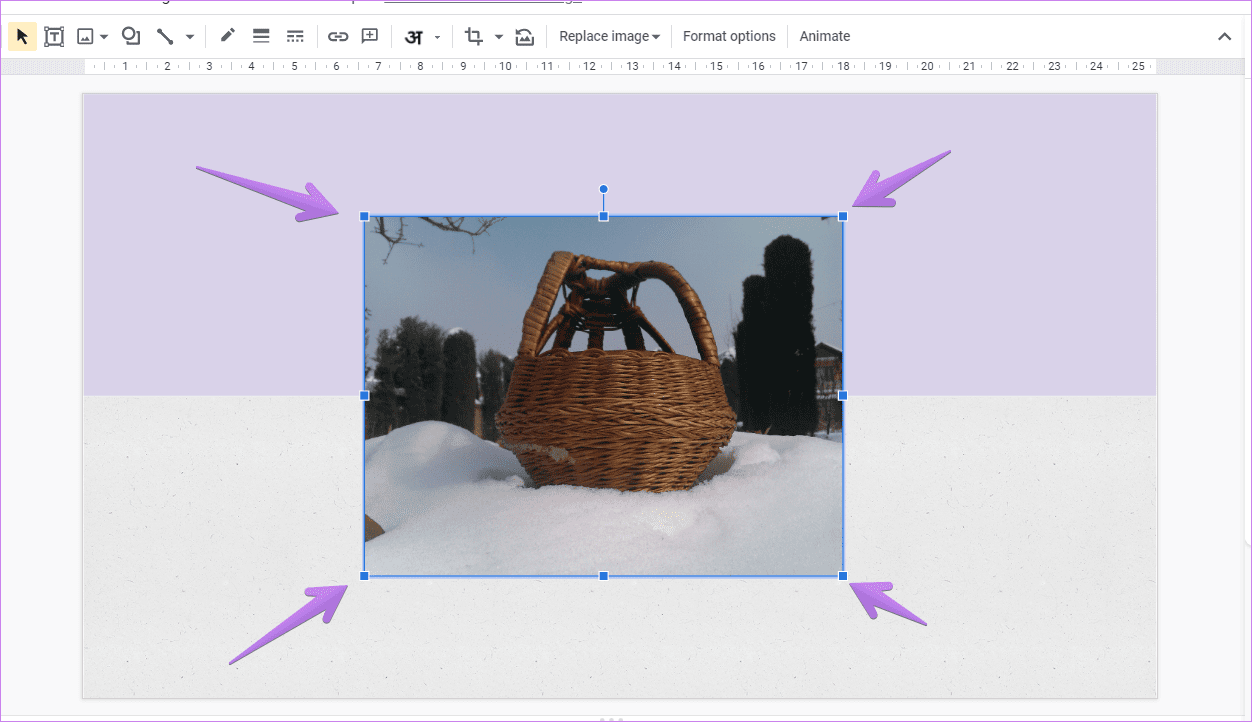 Советы по редактированию изображений в Google Slides 1