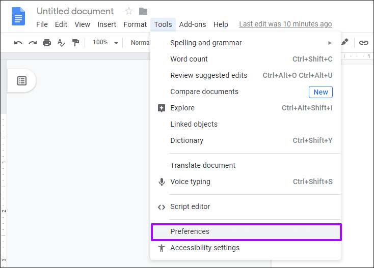 Вставка специальных символов в Google Docs 6