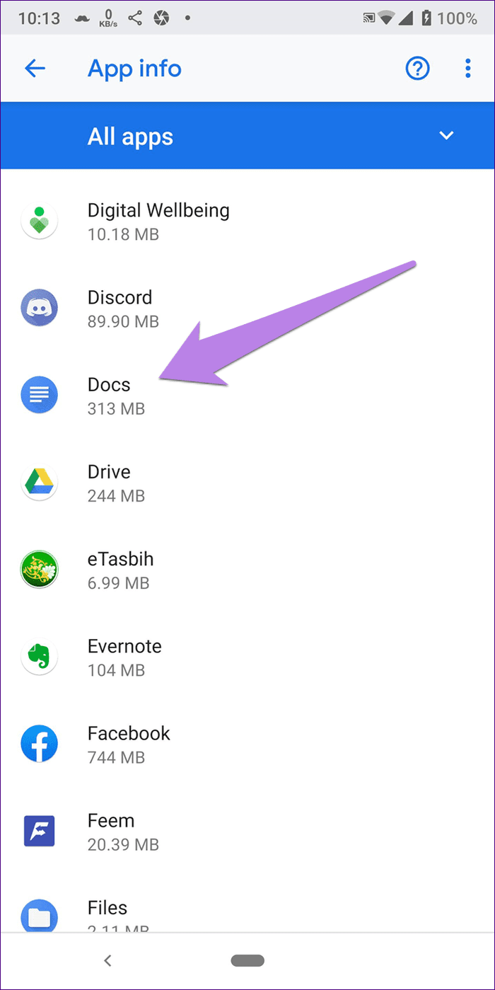 Сохранить Google Документы как PDF 12