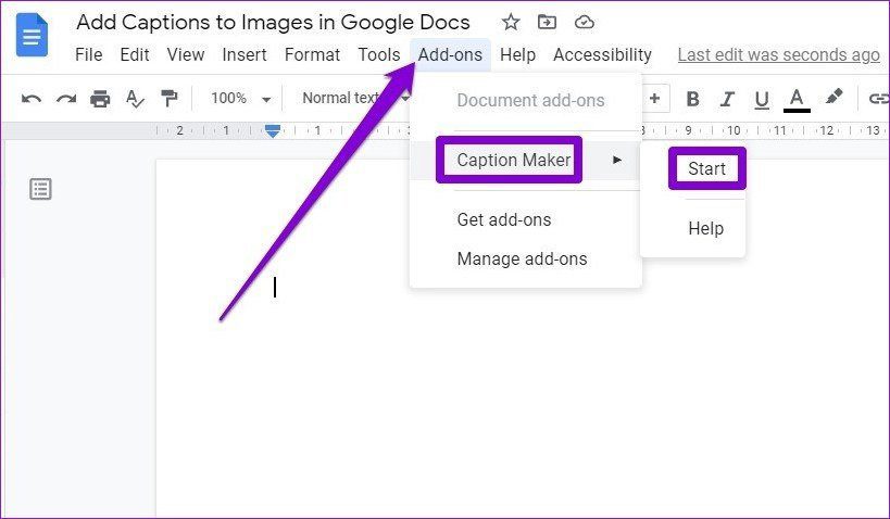 Используйте надстройки в Google Docs