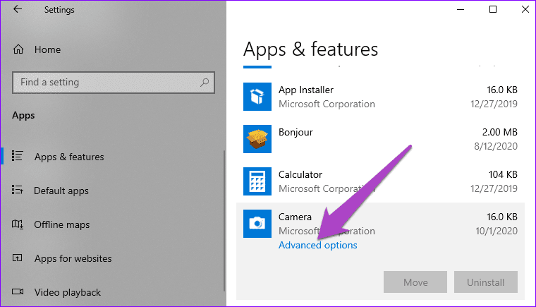 Исправить неработающую камеру windows 10 pc 09