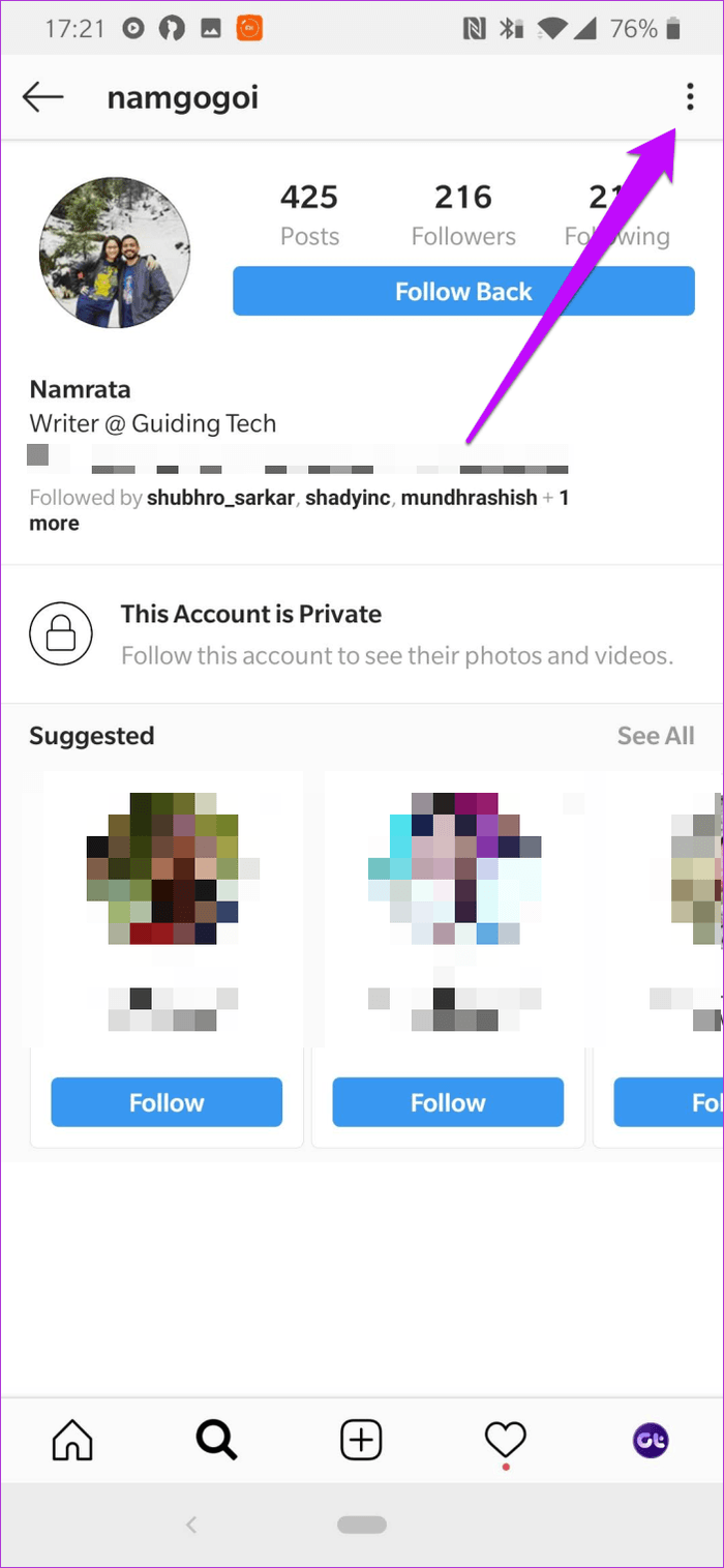 Могу ли я ограничить круг лиц, которые видят мои посты и истории в Instagram 9