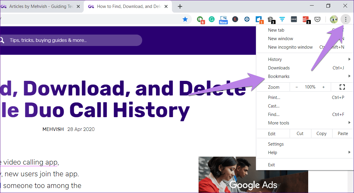 Расширения Chrome для сохранения веб-страниц 3