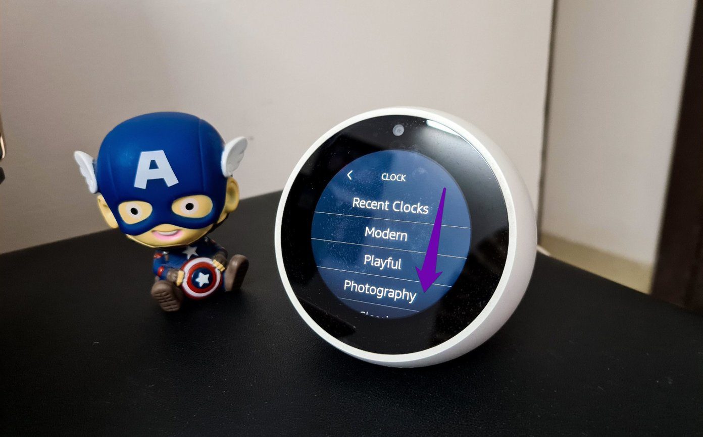 Как добавить фотографии и картинки в Amazon Echo Spot 1