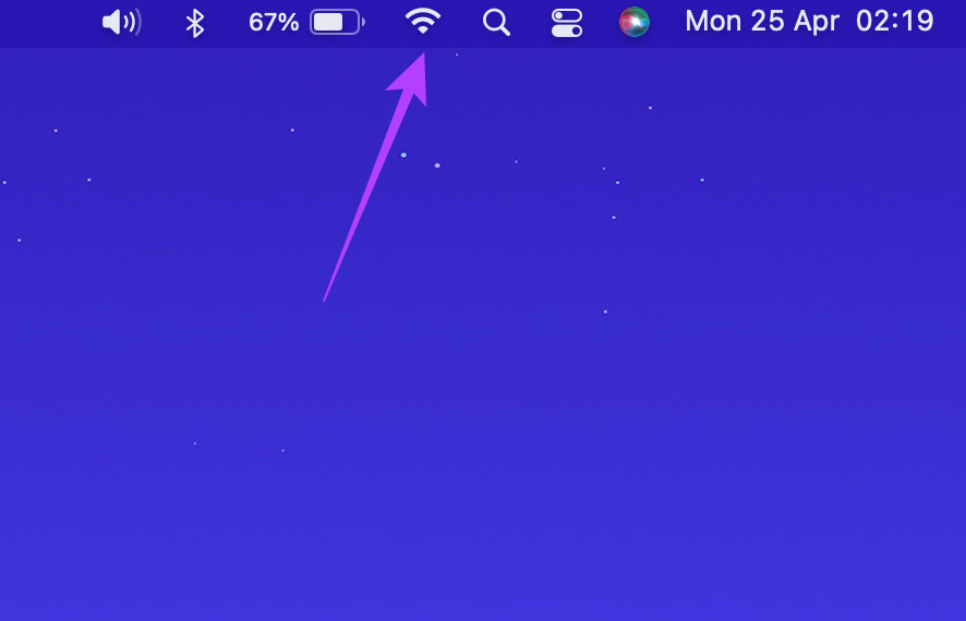 Значок Wi-Fi для Mac