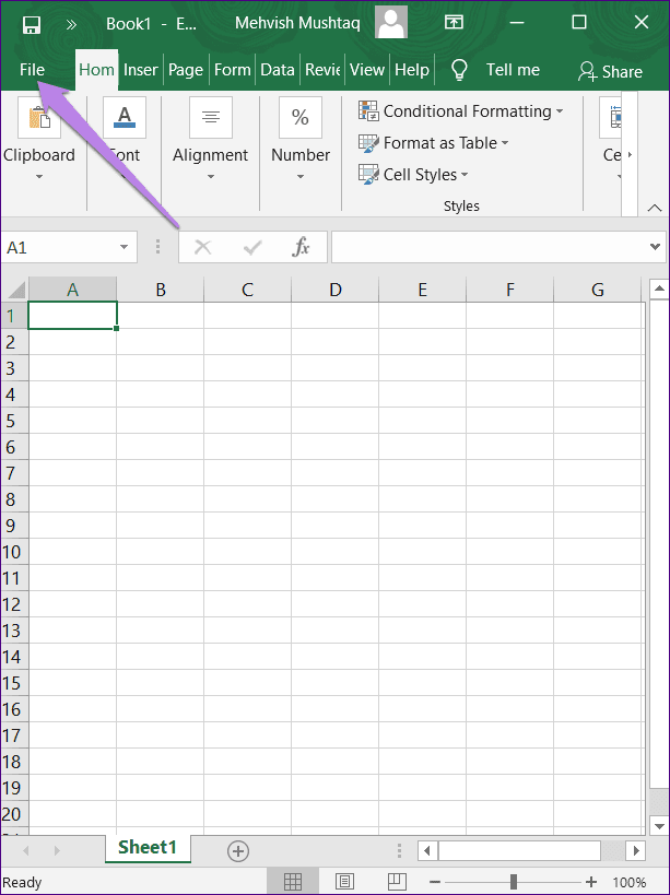 Отключить темный режим в Microsoft Office Word Excel Powerpoint 2