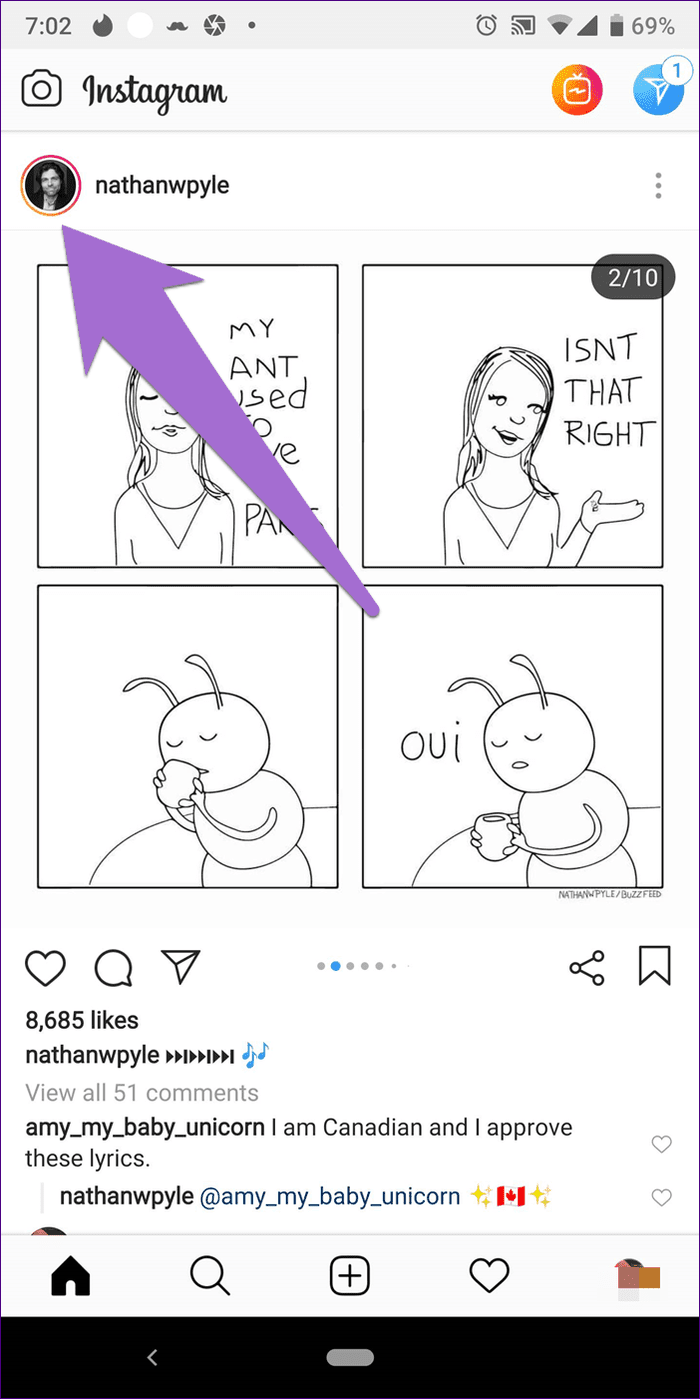 Истории в Instagram: основные отличия 3