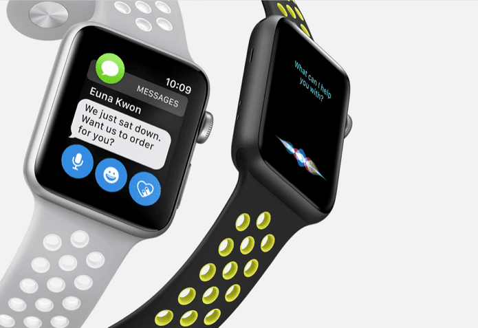Ремешки Nike Plus для Apple Watch Volt Yellow Silver