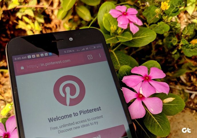 Pinterest Загрузка изображений Android Ios Компьютер 1