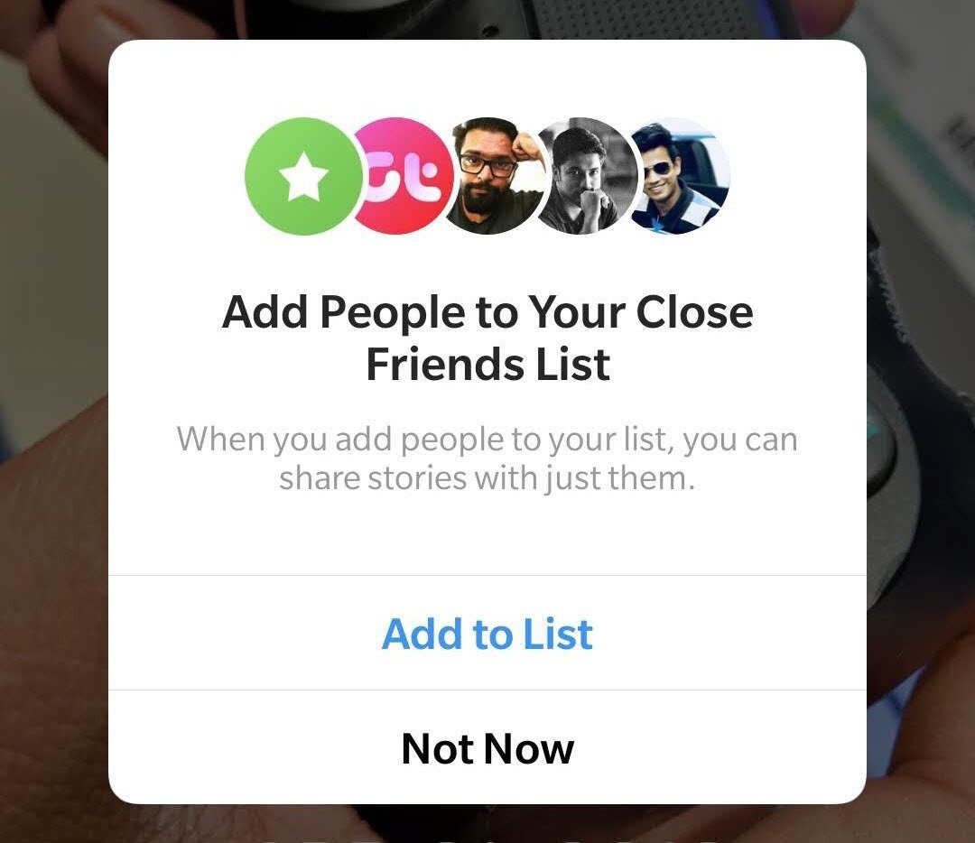Могу ли я ограничить круг лиц, которые видят мои посты и истории в Instagram 1