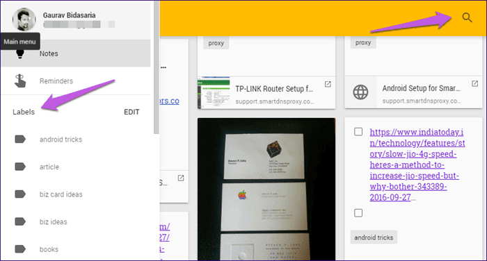 Evernote для хранения заметок и документов 4
