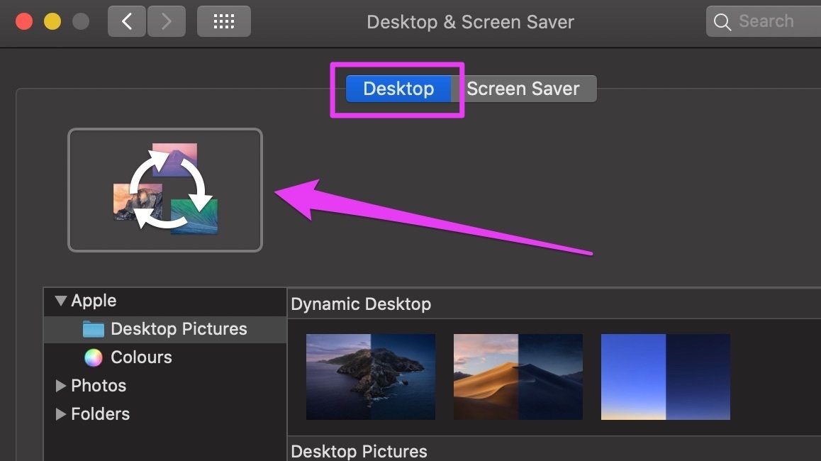 Исправить изменение фона Mac после перезагрузки 01