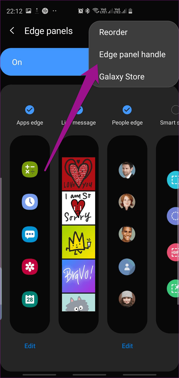Лучшие хитрости Galaxy S10 S10 Plus в режиме одной руки 15