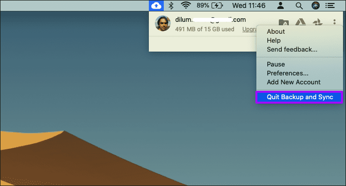 Mac Google Drive не синхронизирует исправления 3