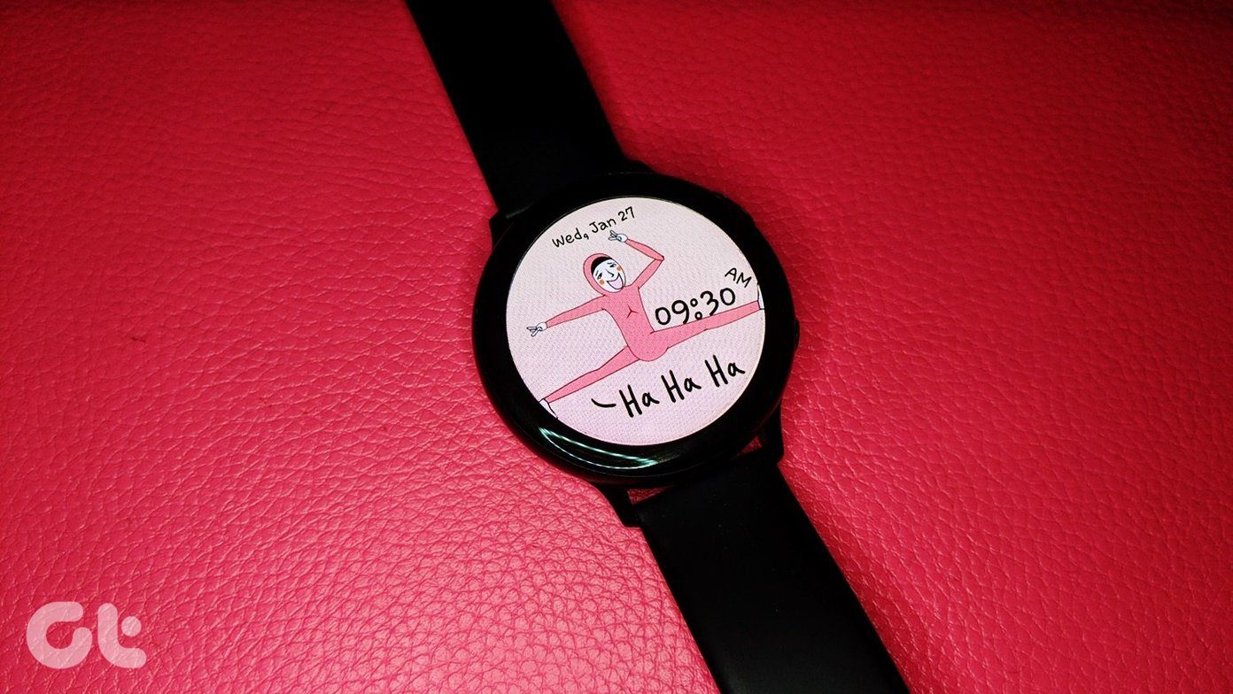 Анимированные часы для samsung galaxy watch fr