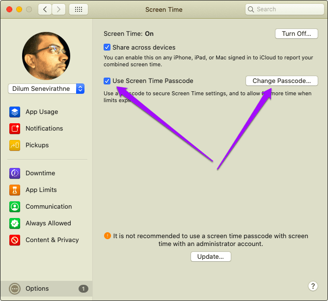 Удалить код сброса времени Screem Iphone Ipad Mac 9