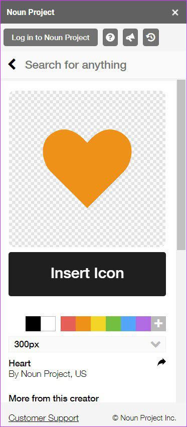 Как добавить значки в Google Slides 7
